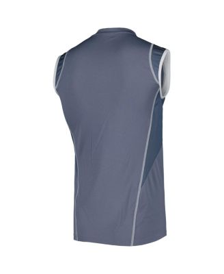 Men's Gray St. Louis City SC 2023 On-Field Sleeveless Training Jersey