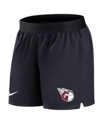 Women's Navy Cleveland Guardians Authentic Collection Team Performance Shorts