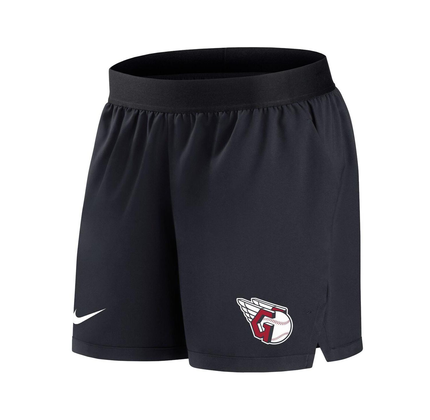 Women's Navy Cleveland Guardians Authentic Collection Team Performance Shorts