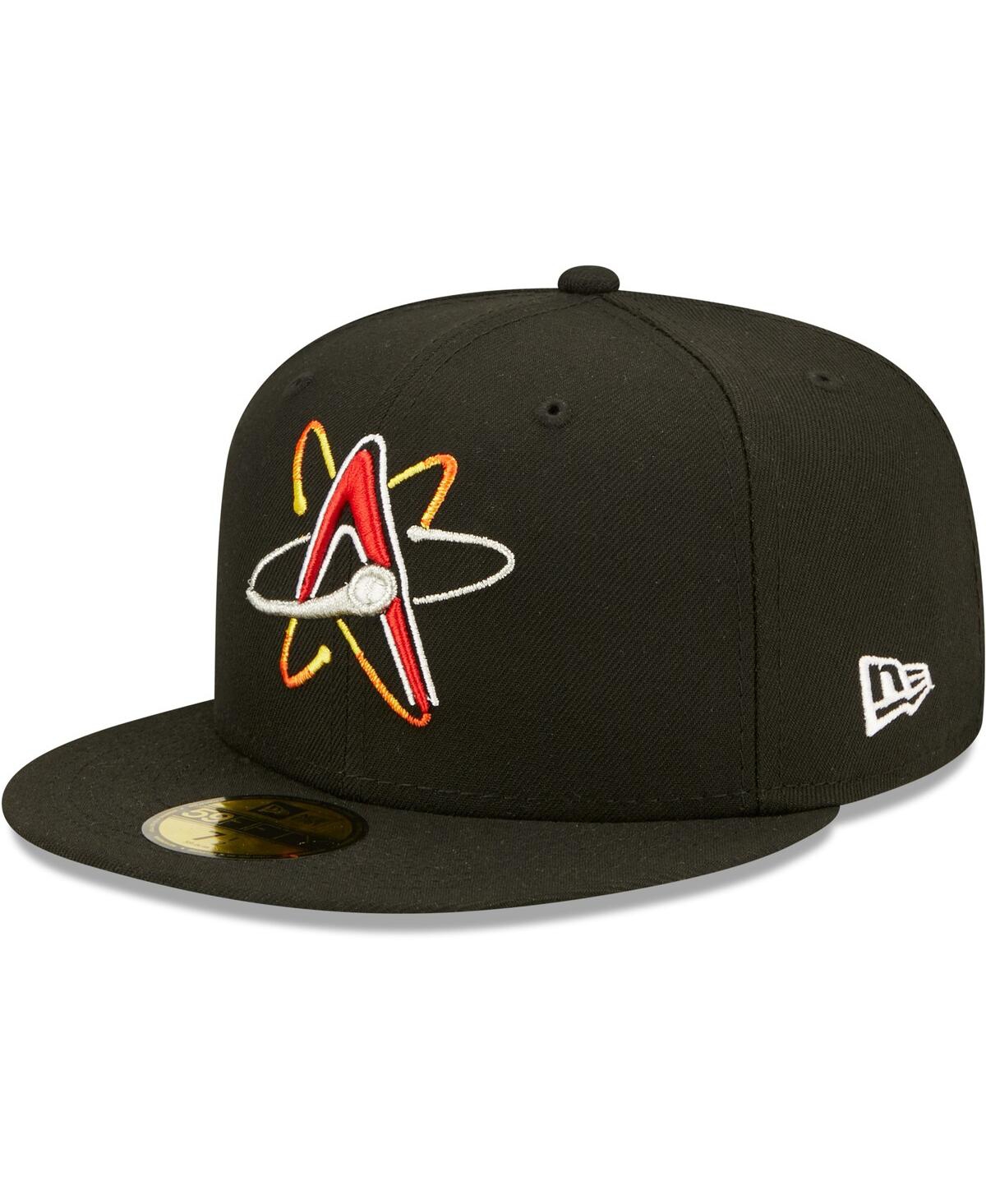 Men's New EraAlbuquerque Isotopes Authentic Collection 59FIFTY Fitted Hat - Black