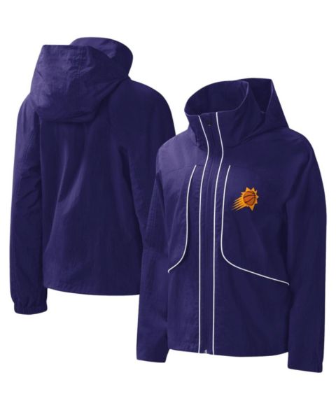 Женские худи G-III 4Her by Carl Banks Women's Purple Phoenix Suns Last Shot Full-Zip Jacket