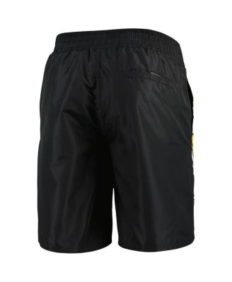 Men's Black Boston Bruins Sea Wind Swim Trunks