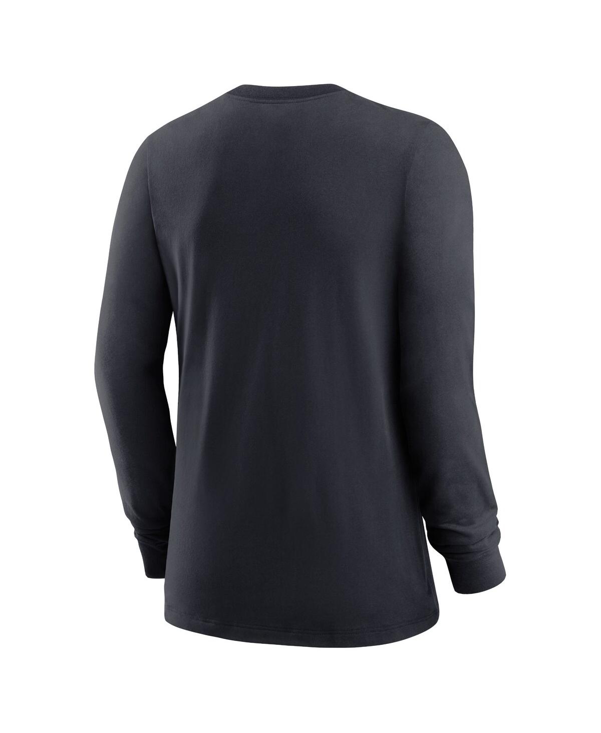 Nike Women's  Navy Cleveland Guardians Authentic Collection Legend Performance Long Sleeve T-shirt In Navy