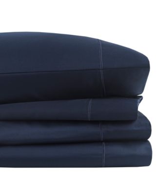 600 Thread Count Pima Cotton Sateen 4-Pc. Sheet Set, Queen