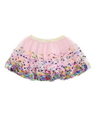 Sweet Wink Girls Green Sweet Shamrock Sequin St. Pat's Day Tutu Skirt