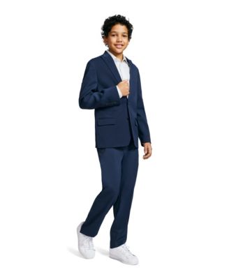 Calvin Klein Little Boys Stretch Performance Suit Jacket and Pants