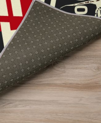 Kendall Kitchen Washable KE11 1'8" x 2'6" Area Rug