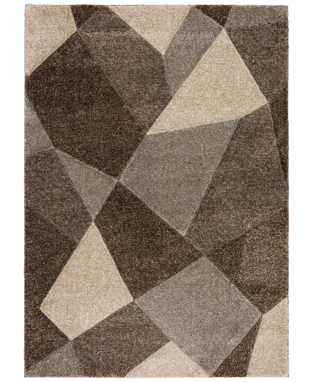 D Style Avilla Avl1 5'1" X 7'5" Area Rug In Cocoa