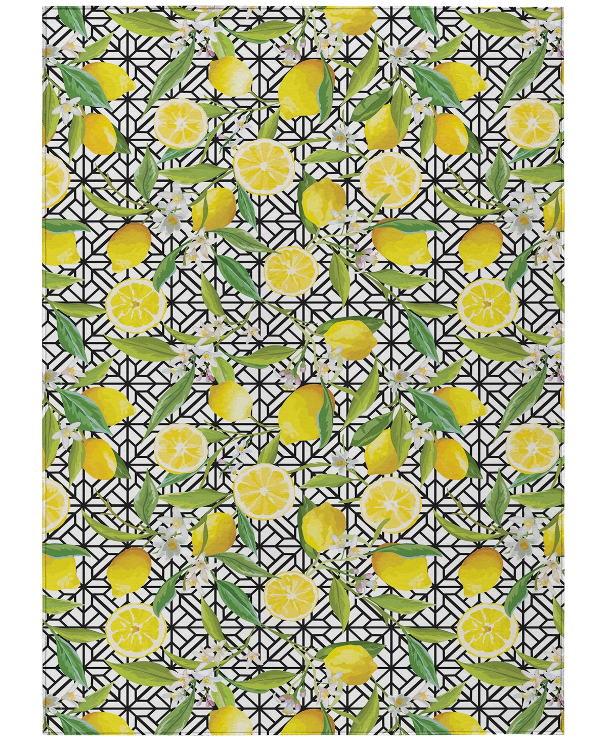 D Style Kendall Kitchen Ke5 8' X 10' Area Rug In Ivory