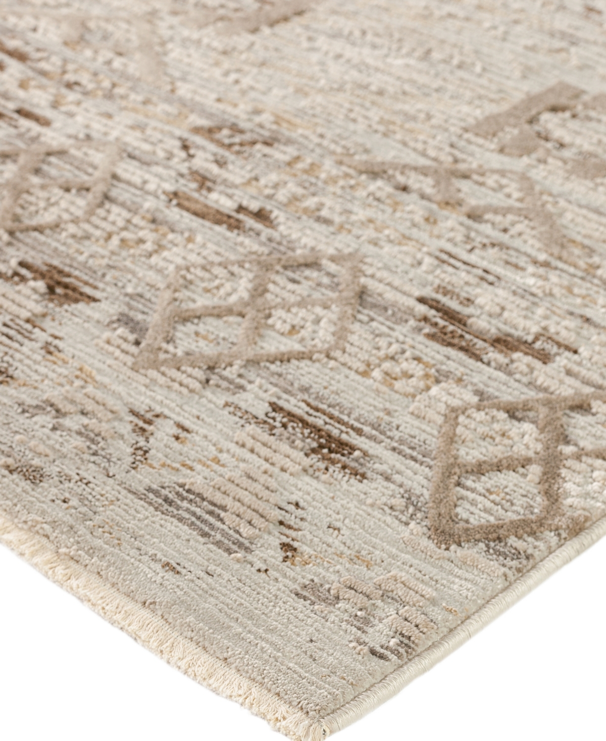 Dalyn Izmir Iz3 3'3" X 5'3" Area Rug In Brown