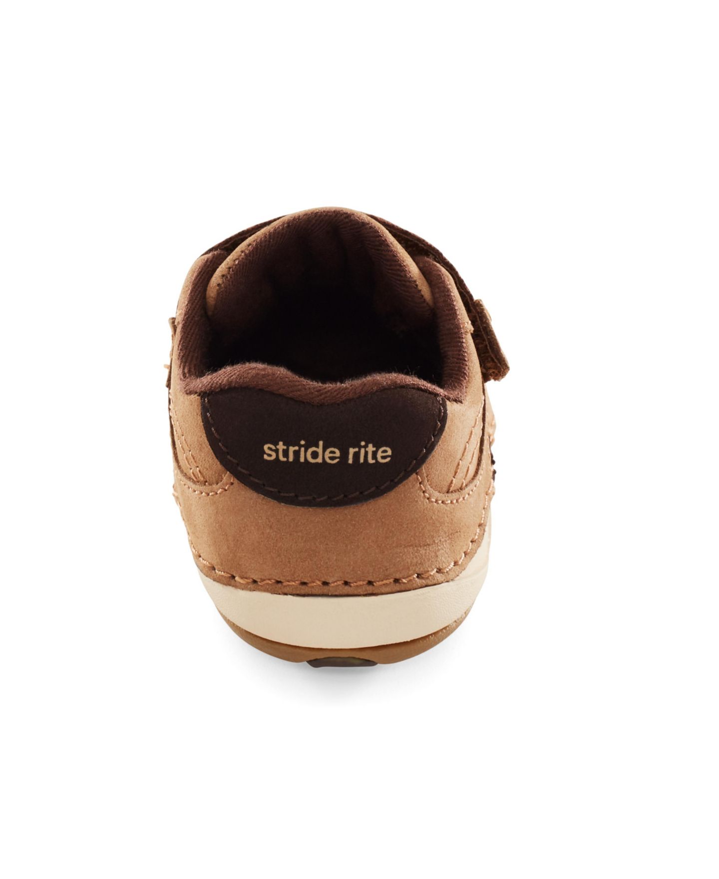 Кроссовки Stride Rite SRTech Soft Motion Artie Leather Sneakers для мальчиков-малышей, цвет: Рыжевато-коричневый — фото 3