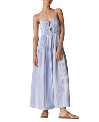 Lucky Brand Sleeveless Floral Print Maxi Dress, $129, Macy's