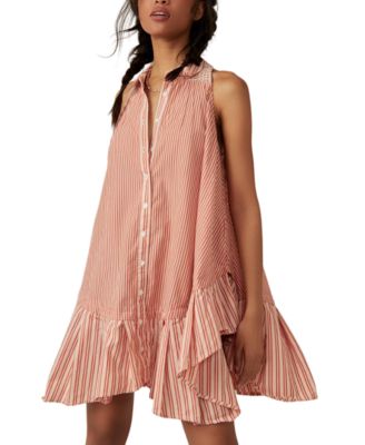 Free People - Women's Be Real Cotton Sleeveless Minidress