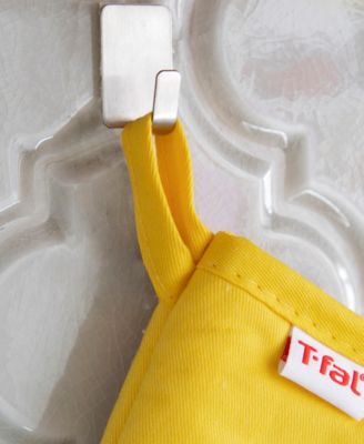 Medallion Print Silicone and Cotton Twill Oven Mitt, Set of 2