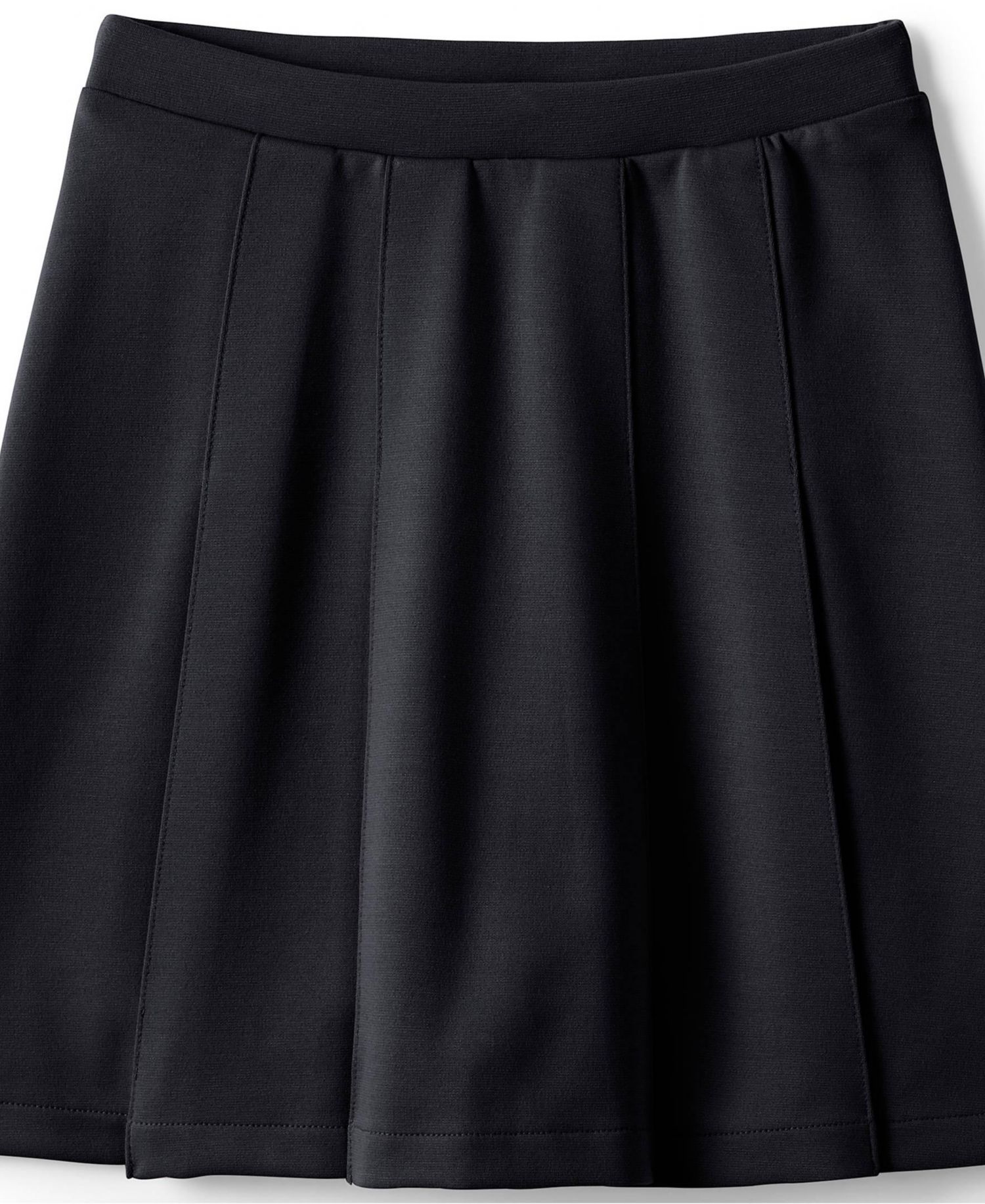 Little Girls Ponte Pleat Skirt Top of Knee