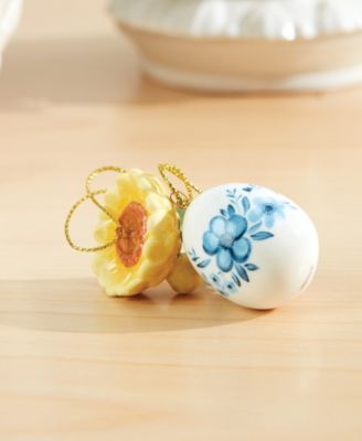 Floral Easter Ornament Set, 10-Piece