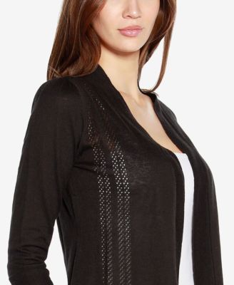 Women's 3/4 Sleeve Open Front Cardigan Sweater
