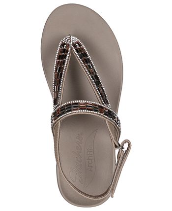 Skechers Women's Cali Meditation - Made You Blush Flip-Flop Thong Sandals  from Finish Line