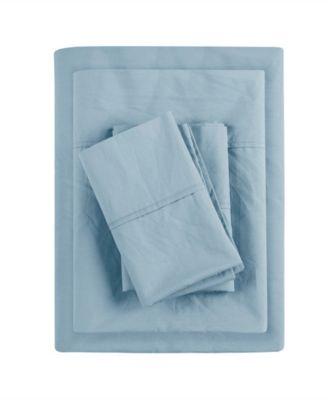 Peached Cotton Percale 4-Pc. Sheet Set, Queen