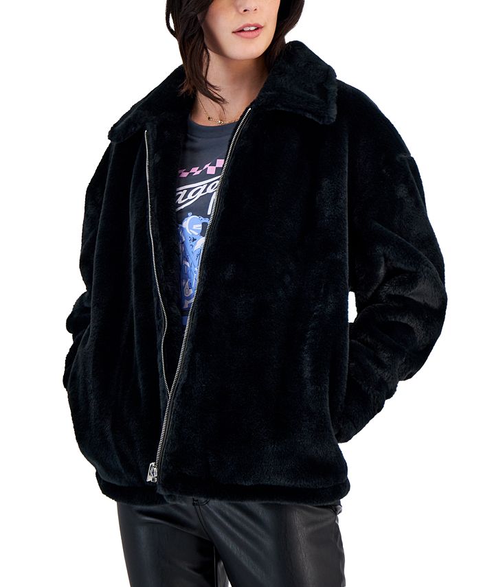 Juniors 2025 fuzzy jacket