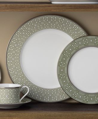 Infinity Platinum 4 Piece Dinner Plate Set , Service for 4