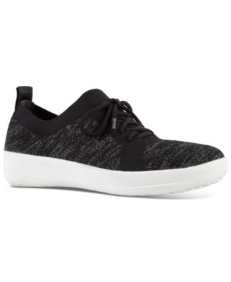 【fitflop】 (W) F-Sporty Uberknit Sneakers Black FitFlop Women's F-Sporty Uberknit Sneakers - Macy's
