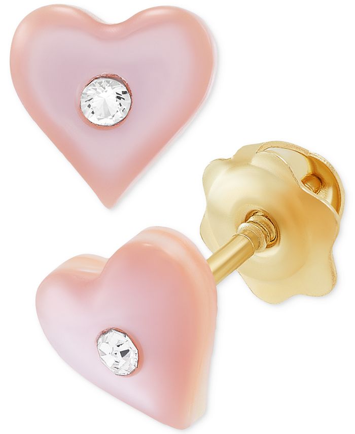 Macy's children's 14k gold hotsell earrings