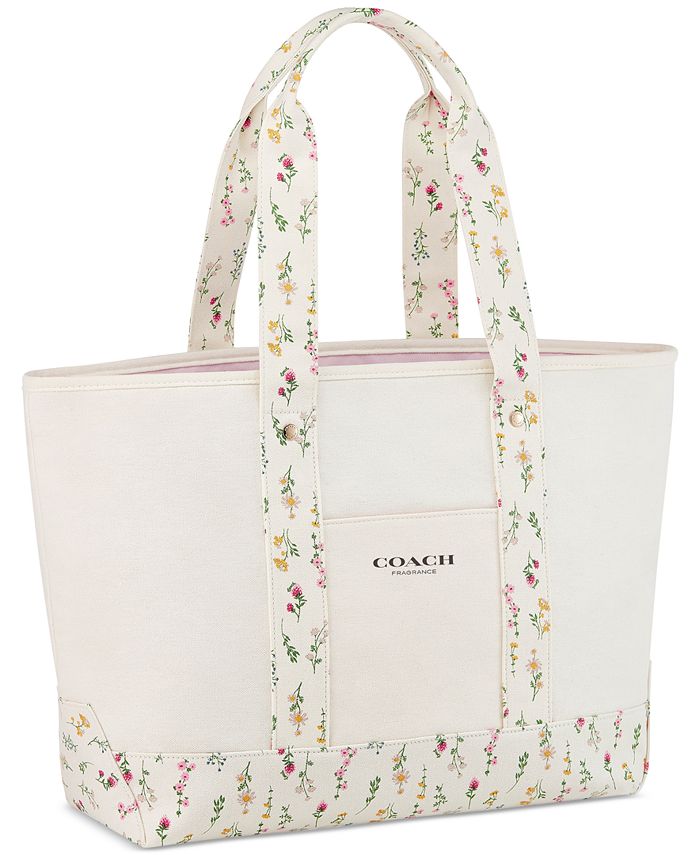 Marco de referencia tolerancia Banquete COACH Free tote bag with large spray purchase from the Coach Women's  Fragrance Collection - Macy's