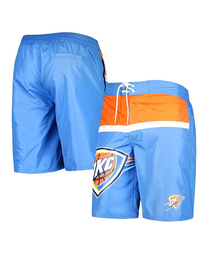 G Iii Sports By Carl Banks Mens Blue Oklahoma City Thunder Sea Wind Swim Trunks And Reviews 