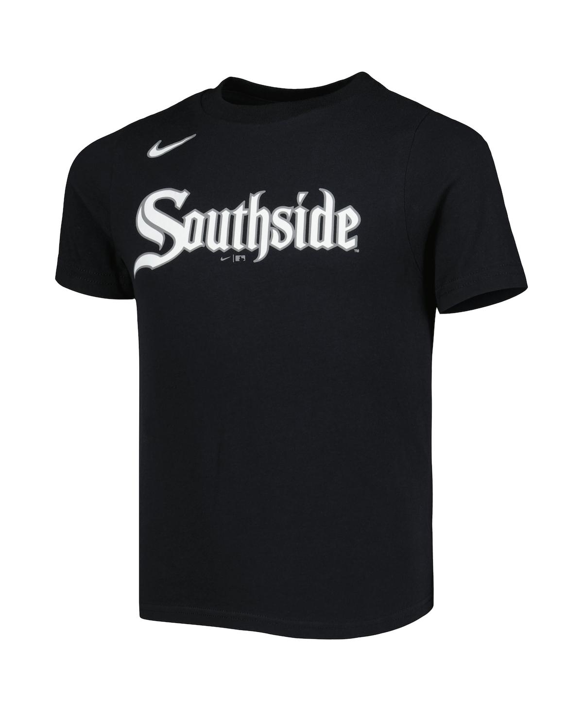 Shop Nike Preschool Boys And Girls  Tim Anderson Black Chicago White Sox City Connect Name And Number T-sh