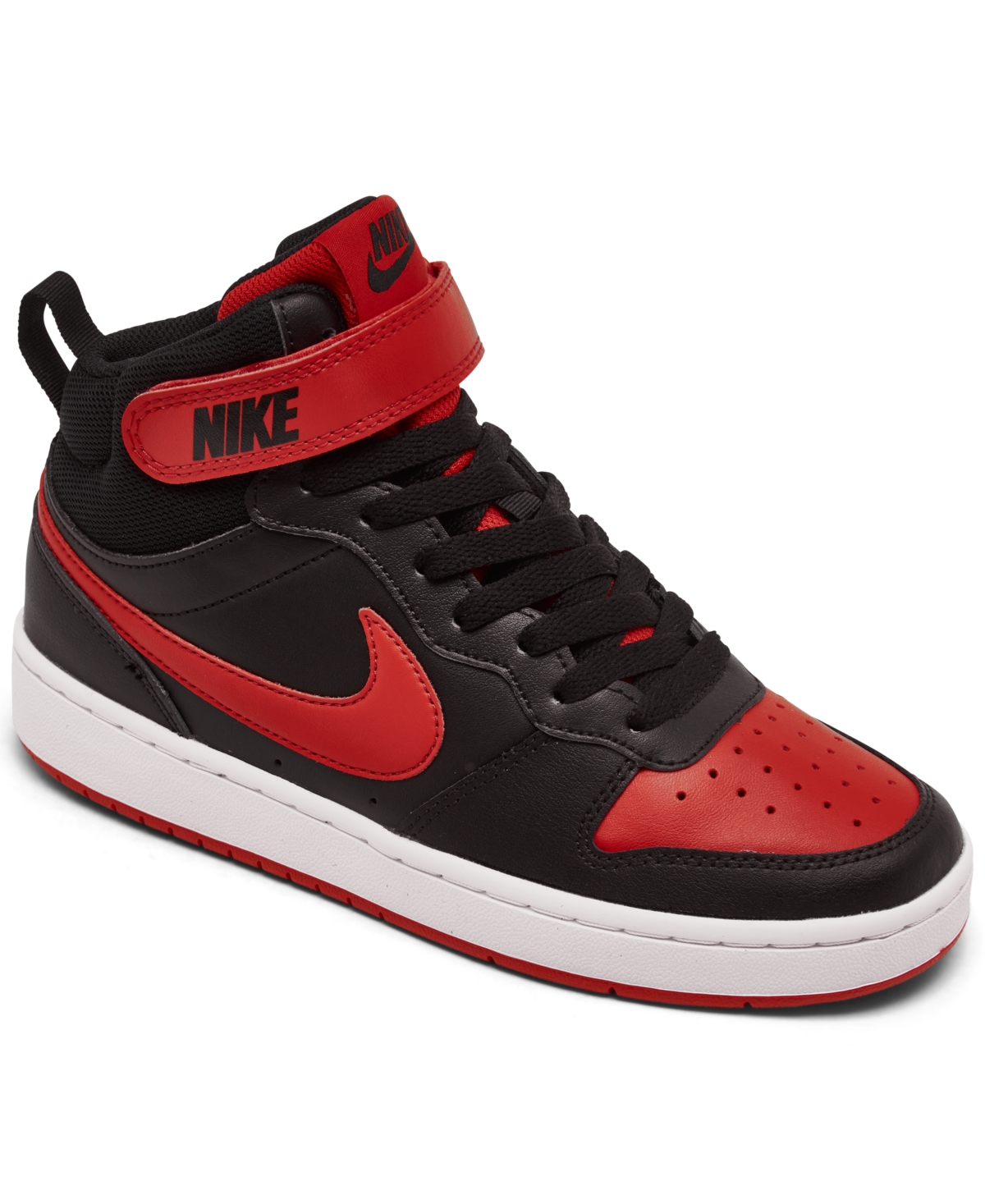 NIKE BIG KIDS COURT BOROUGH MID 2 CASUAL SNEAKERS FROM FINISH LINE