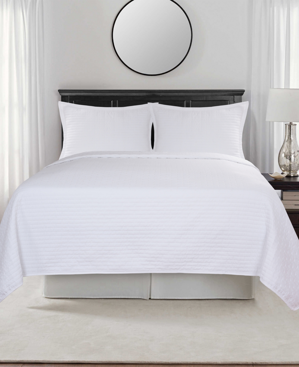 Videri Home Brick Quilted Coverlet,