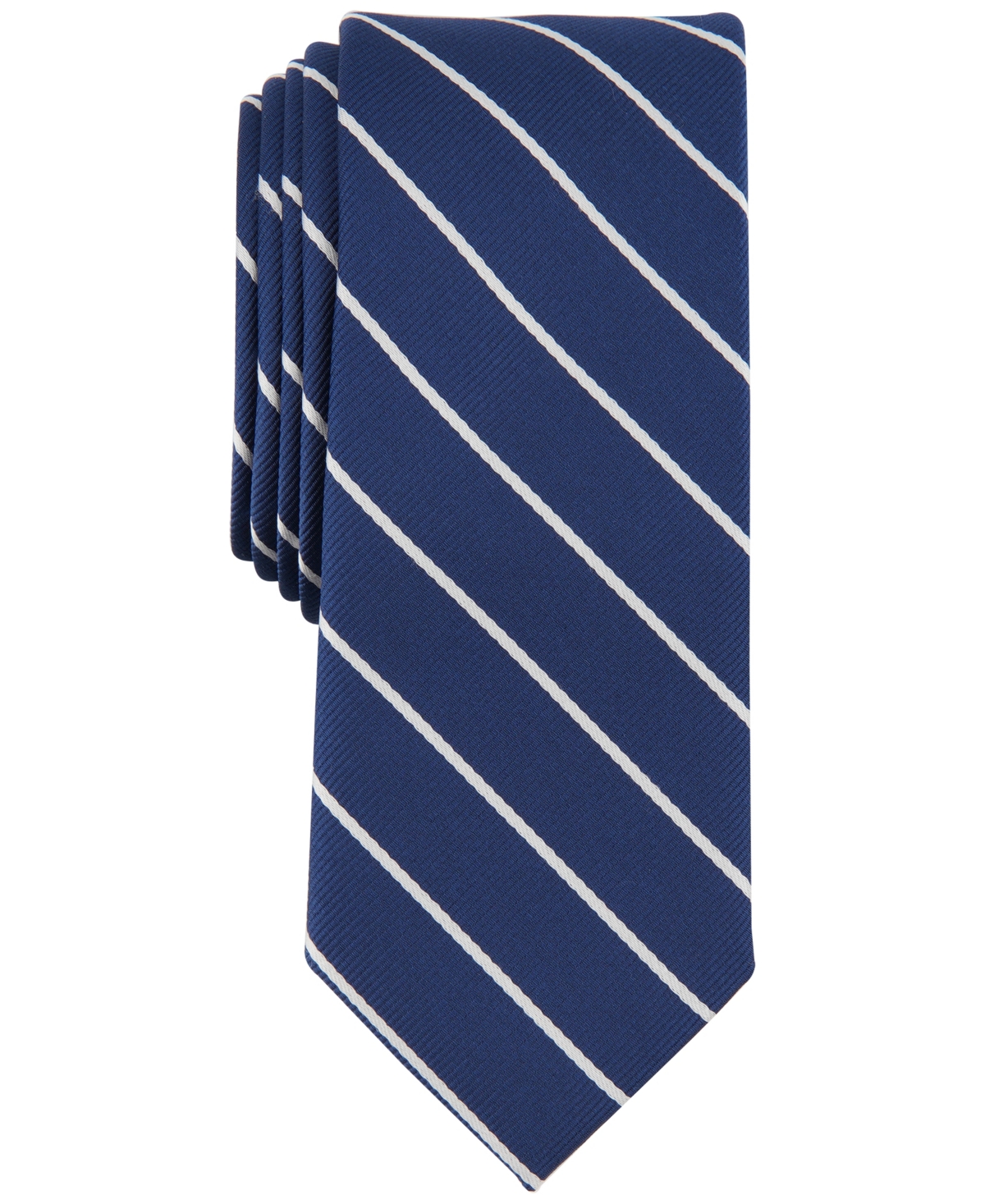 Bar Iii Men's Sorrento Stripe Tie, Created For Macy's In Navy | ModeSens