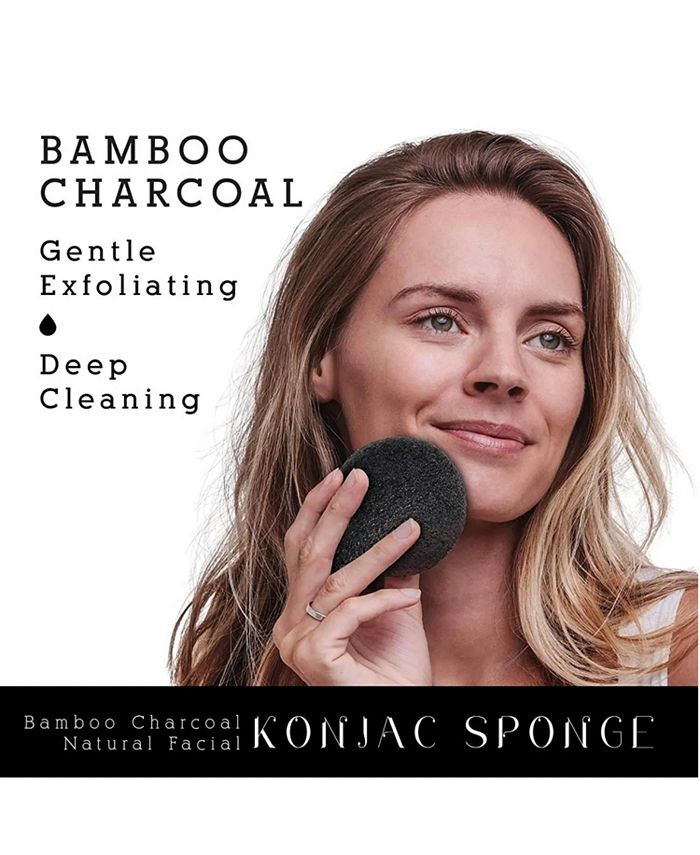 PURSONIC Natural Facial Konjac Sponge Duo Set Macy's