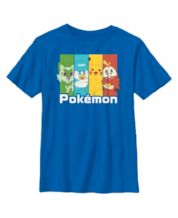 Men's Pokemon Colorful Eeveelutions Animals T-Shirt - Black - 2X Large