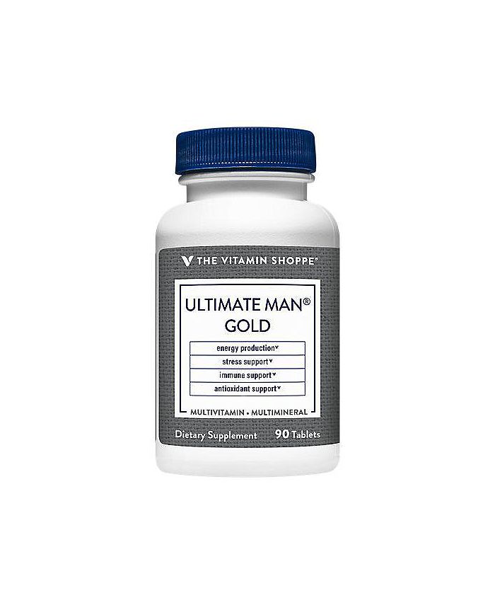 The Vitamin Shoppe Ultimate Man Gold Multivitamin & Multimineral