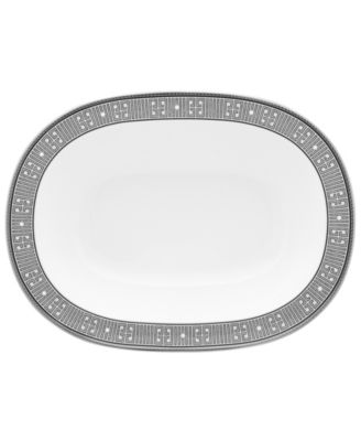 Infinity Graphite Oval Vegetable Bowl 24 Oz