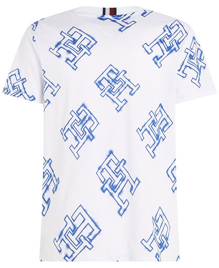 Tommy Hilfiger Men's Monogram Critter Allover-Print T-Shirt - Macy's