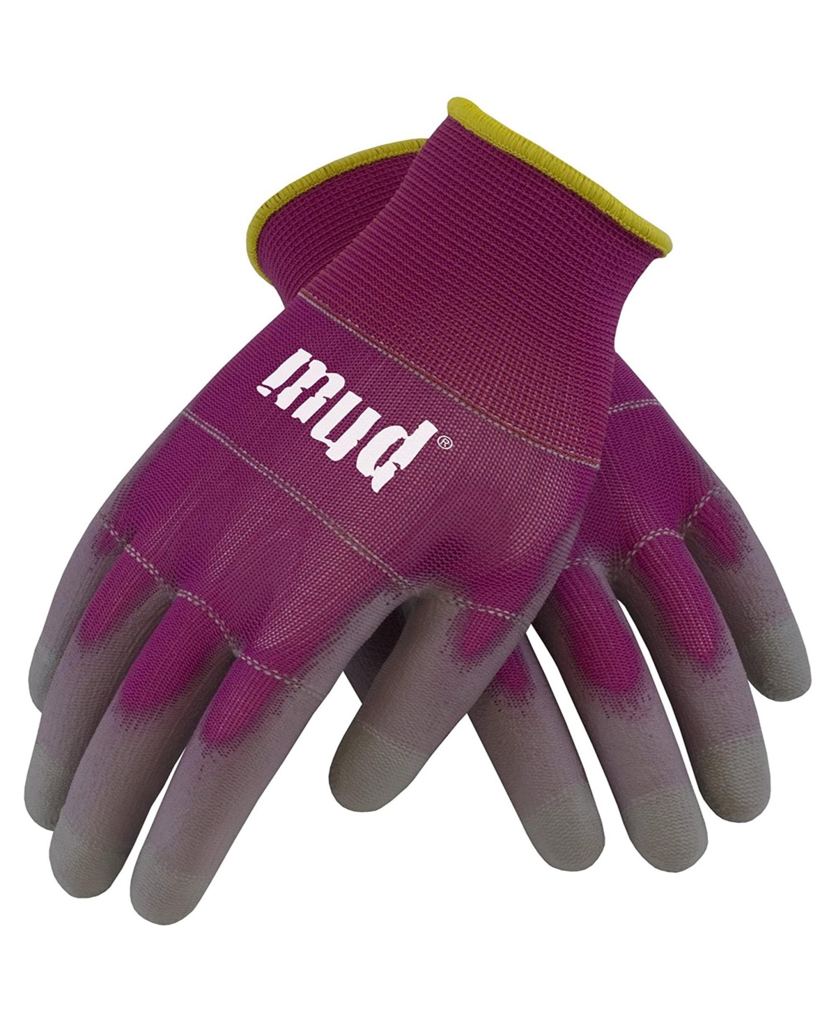 Safety Works 028R L Smart Mud Womens Garden Gloves, Large, Raspberry - Raspberry