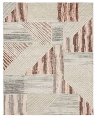 Drew & Jonathan Home Drew Jonathan Home Bowen Central Valley Area Rug In Red