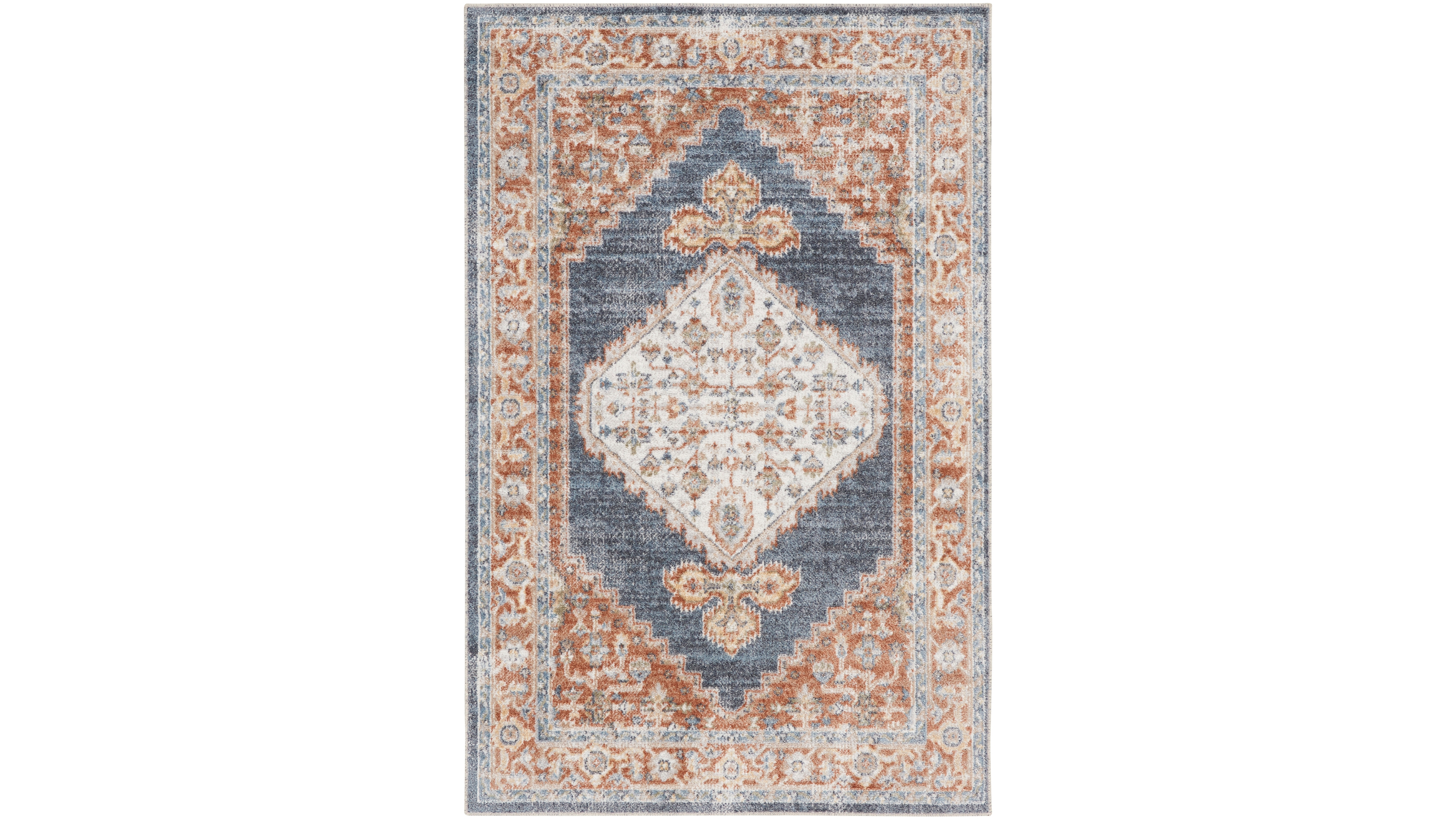 Nourison Home Astra Machine Washable ASW11 3'3" x 5' Area Rug