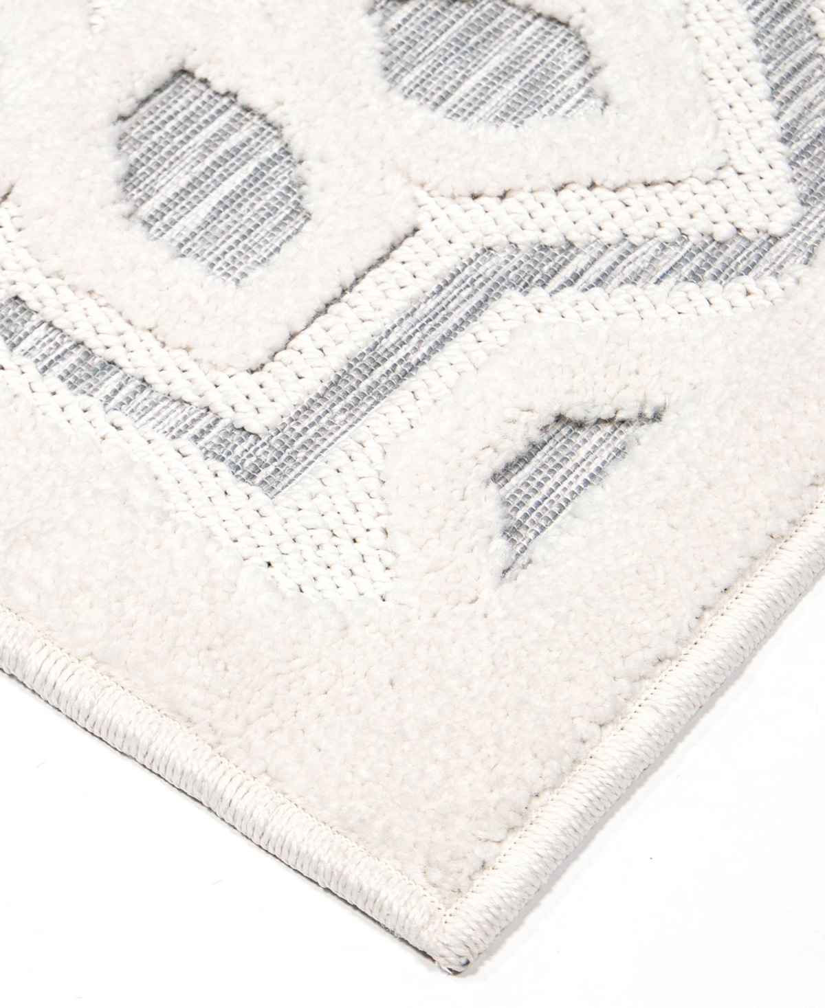 Orian Rugs Closeout Crochet Indoor Outdoor Starworks Area Rug In Multi