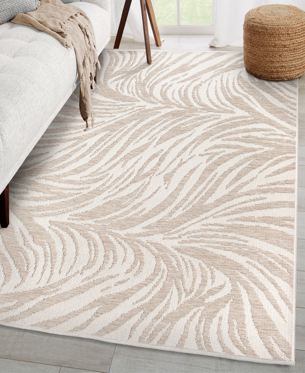 Closeout! Knitweave Indoor, Outdoor Milawi 7'10" x 10'10" Area Rug