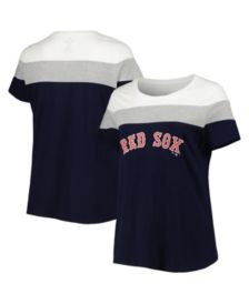 Profile Women's Red/Heather Gray St. Louis Cardinals Plus Size Colorblock T-Shirt Size: 2XL