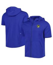 Nike Men's Light Blue Milwaukee Brewers City Connect Pregame Performance  Pullover Hoodie