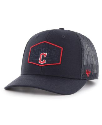 Men's '47 Brand Navy Cleveland Guardians Ridgeline Tonal Patch Trucker 