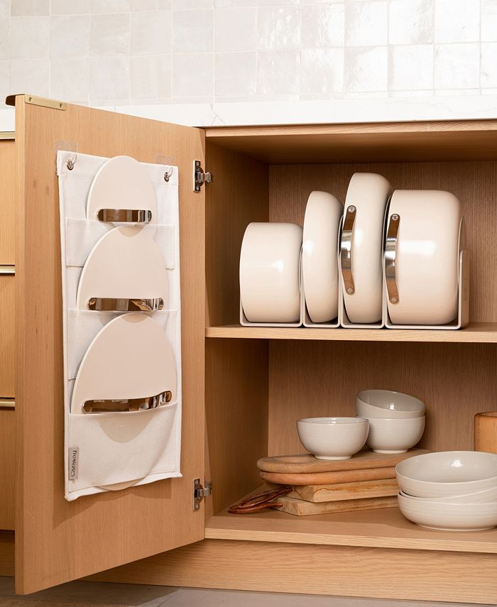 Caraway Aluminum NonToxic Ceramic NonStick 7 Piece Cookware Set Macy's