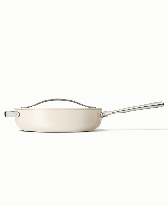 Tan/Beige 4.5 QT Caraway Non-Stick Ceramic Sauté Pan