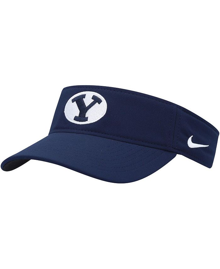 Nike Men's BYU Cougars Navy Sideline Performance Visor Macy's