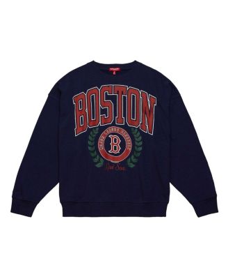 Women's Navy Boston Red Sox Logo Lt 2.0 Pullover Sweatshirt